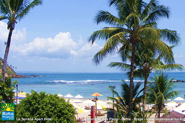 Apart Hotel Le Terrace - Morro de São Paulo Vista do Apart Hotel Le Terrace
