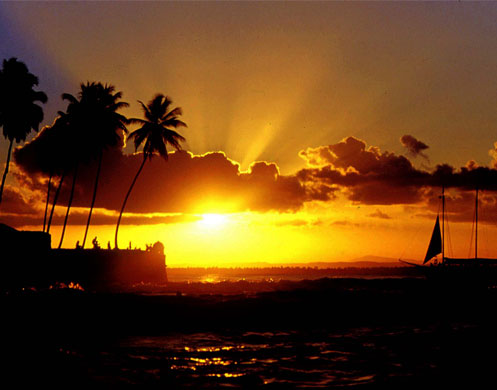 Pôr do Sol na Fortaleza do Morro Pôr do Sol na Fortaleza do Morro