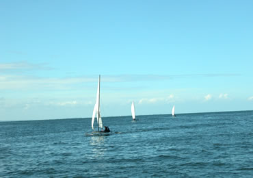 A disputa foi acirrada até o fim A disputa foi acirrada até a linha de chegada