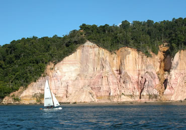 A chegada no belo visual da Gamboa A chegada no belo visual da Gamboa