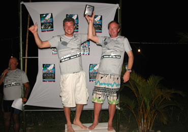 Os grandes campeões Victorian e Stephanie Os grandes campeões Victorian e Stephanie