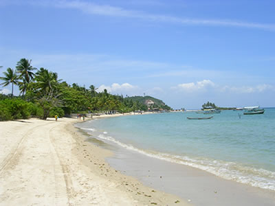 Paisagens paradísiacas na baixa temporada de Morro de São Paulo As belas paisagens de Morro de São Paulo são ainda mais aproveitas na baixa temporada