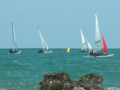 Brascat 2010 - Morro de São Paulo As saídas aconteceram em frente a Ilha do Caitá - Terceira Praia