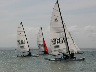 Hobie Cat 14 e 16 no Brascat Classes Hobie Cat 14 e Hobie Cat 16 em Morro de São Paulo