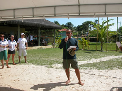 coordenador do Brascat - Horst Drechsler Velejador e um dos coordenadores do Brascat - Horst Drechsler