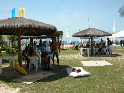 Iate Clube Morro de São Paulo O Iate Clube Morro de São Paulo contou com estrutura de lazer para o evento