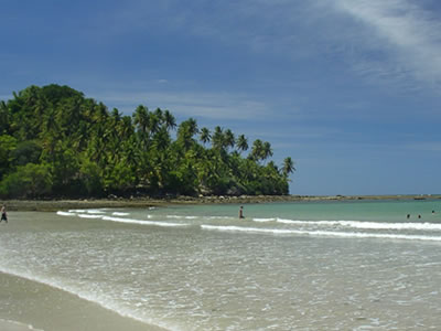Praia de Bainema A paradisíaca Praia de Bainema