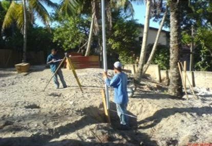 Obras da requalificação urbana em Morro de São Paulo As obras em Morro de São Paulo já iniciaram