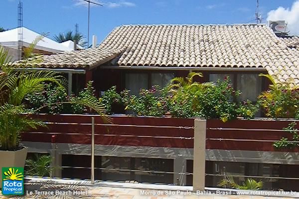 Vista apartamentos Le Terrace - Morro de São Paulo