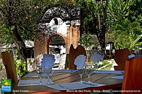 Almoço no Portaló - Morro de São Paulo