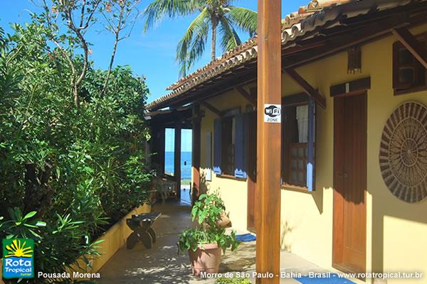 Frente Jardim - Morena - Morro de São Paulo