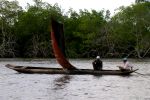 Canoa em Morro de Sao Paulo