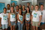 Equipe em Morro de São Paulo